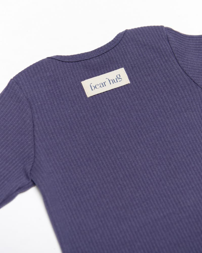 Long sleeve bodysuit - deep blue 4
