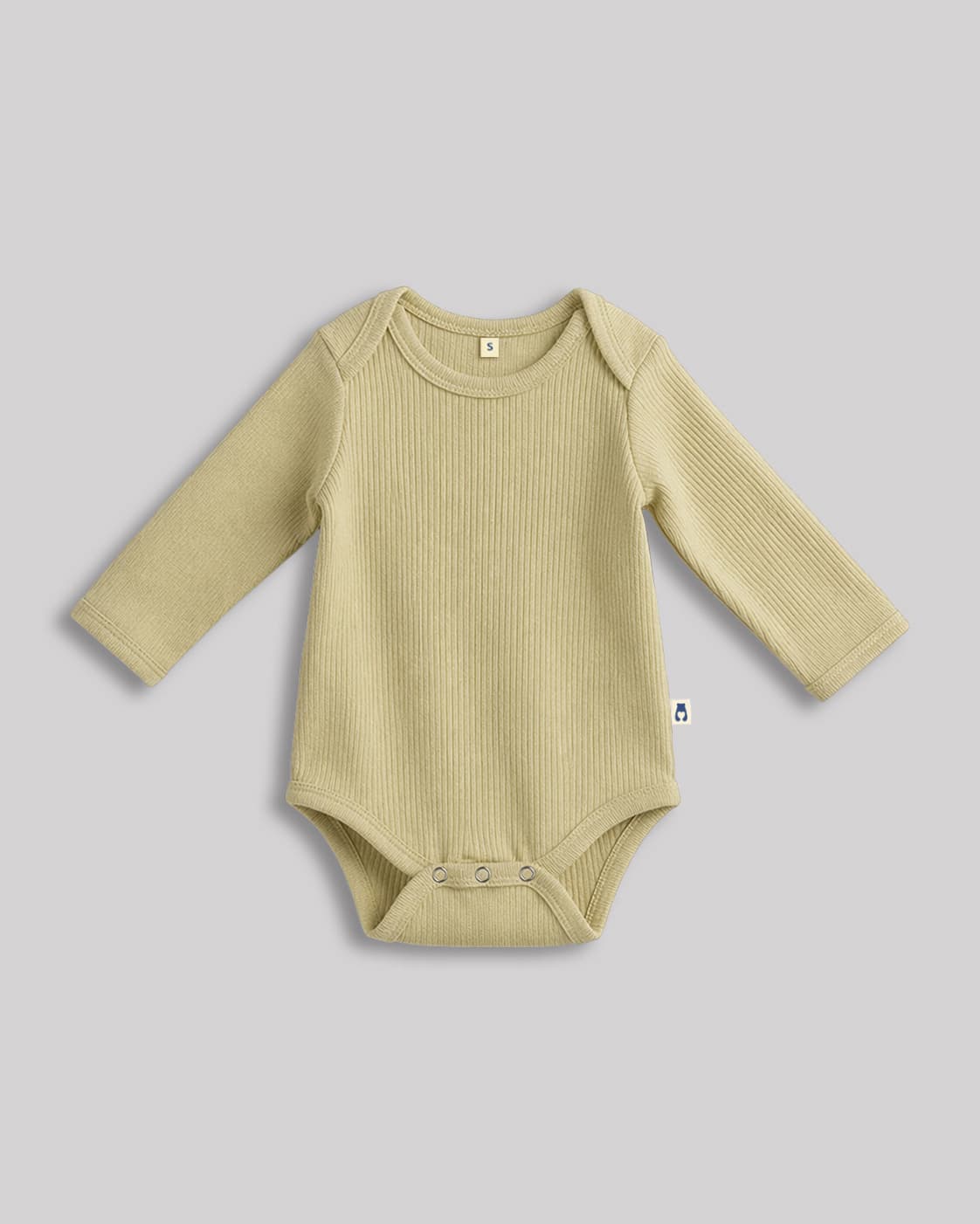 Long sleeve bodysuit - lime 1