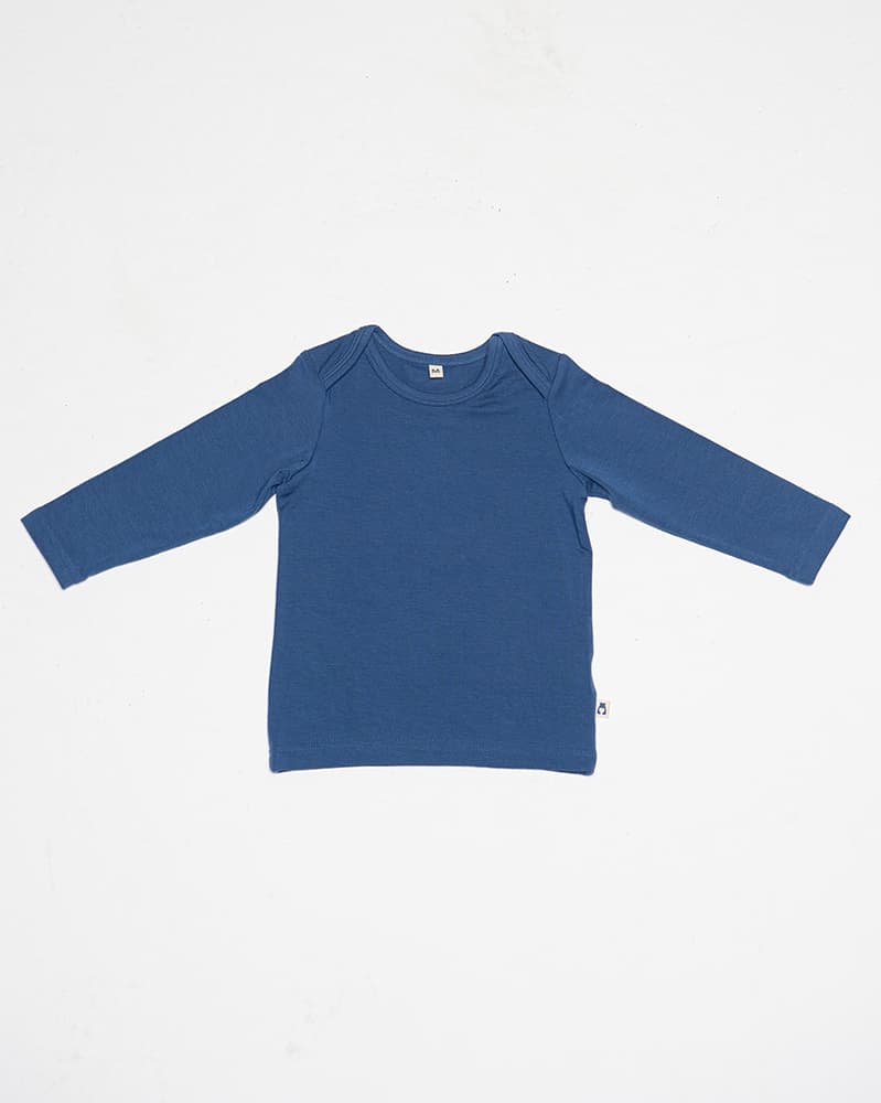 Tencel long sleeve & leggings set - navy 5