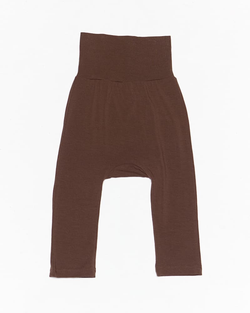 Tencel long sleeve & leggings set - deep brown 5