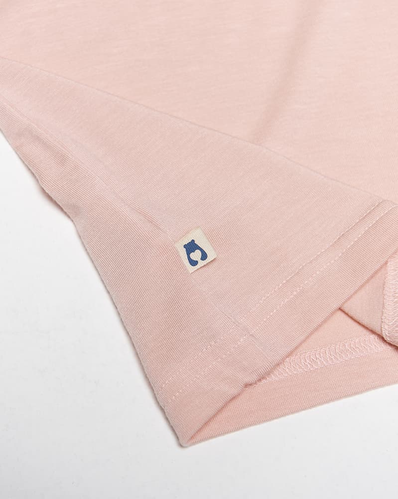 Tencel long sleeve & leggings set - light pink 5