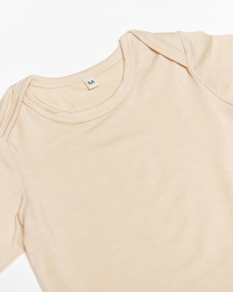 Tencel long sleeve & leggings set - light beige 3