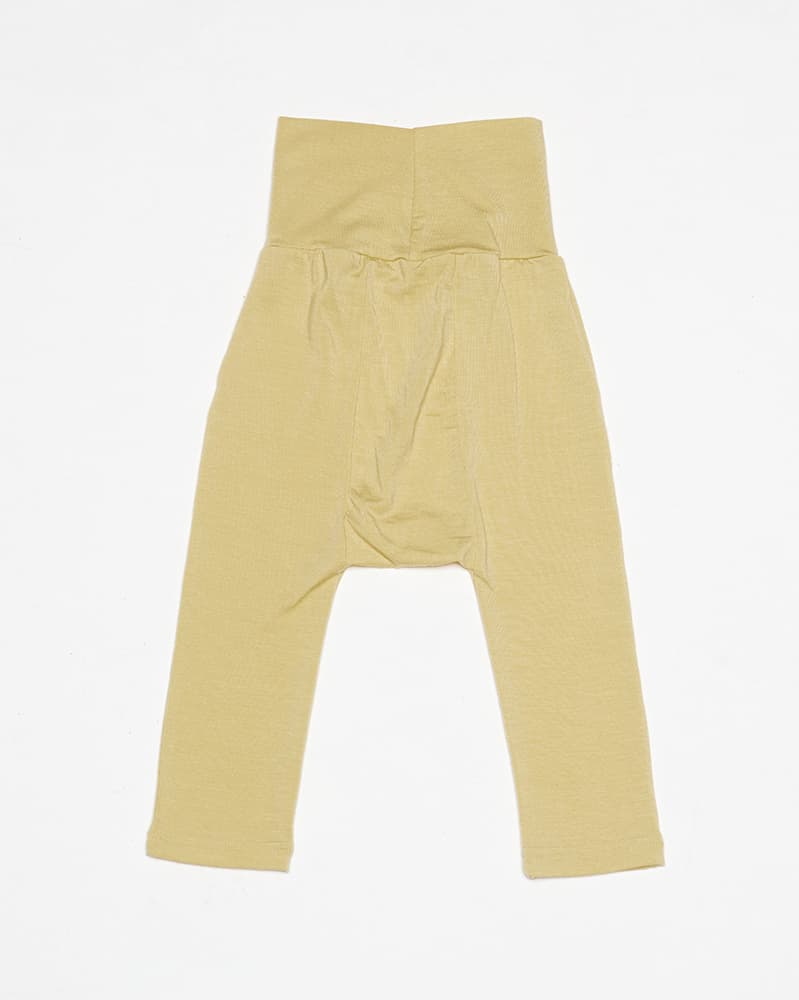 Tencel long sleeve & leggings set - light yellow 5